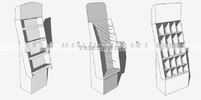 GoodMate New design beauty product display stand / beauty product display / beauty product advertisements