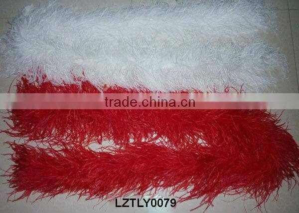 decorative Fluffy Ostrich Feather boa LZYJ69