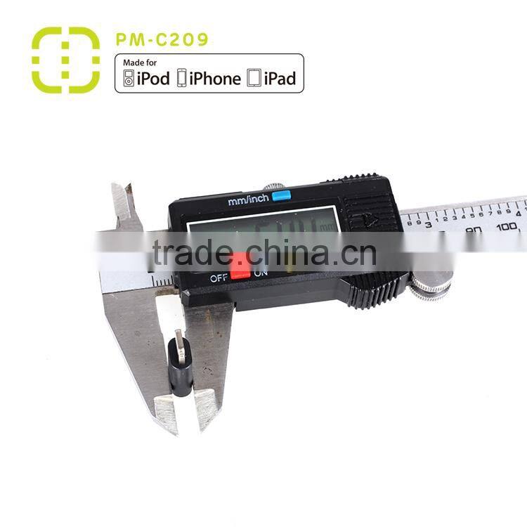 MFI Certified adapter Micro-USB to 8-pin