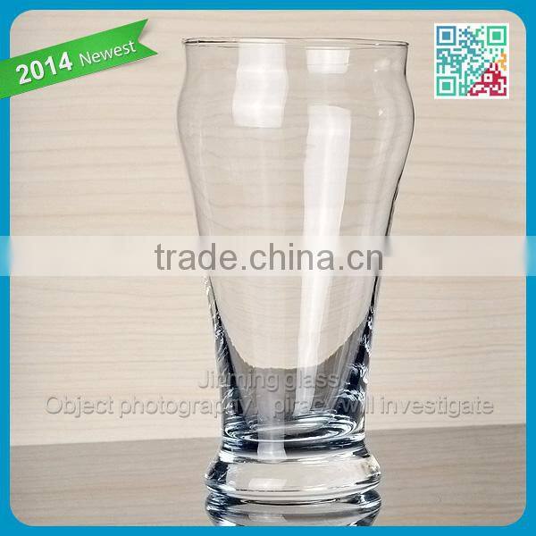 Crystal Clear Tall Glass Cups Drinking Juice Beverage Glasses Cup