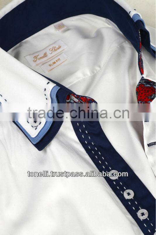 Triple Collar Mens Shirts from Turkey - Free Worldwide Shipping