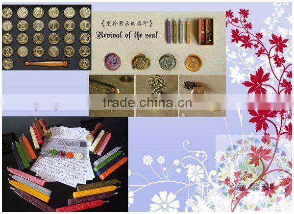 Wooden handle digits seal digits stainless machine