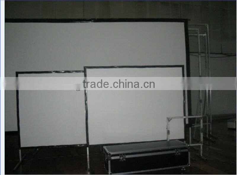 Fast Fold projection screen/outdoor projection screen/rear and projection screen