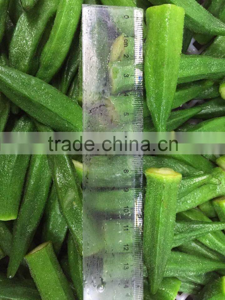 2016 new IQF frozen okra