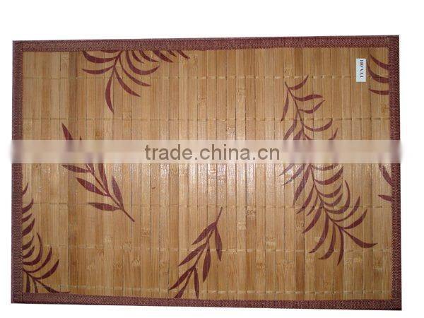 30x45cm printed bamboo product bamboo placemat