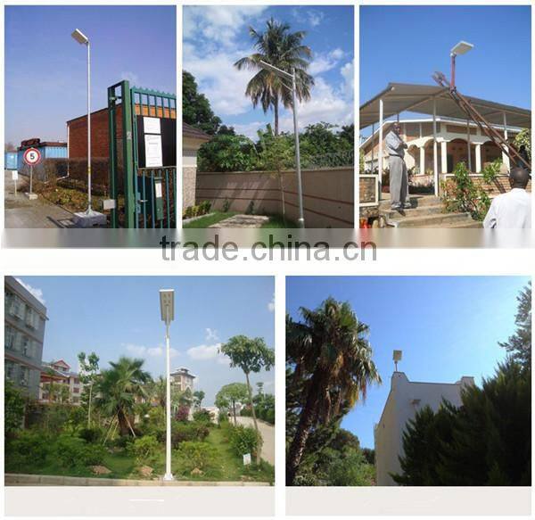 all in one 12w solar power lamp, solar power fluorescent lamp