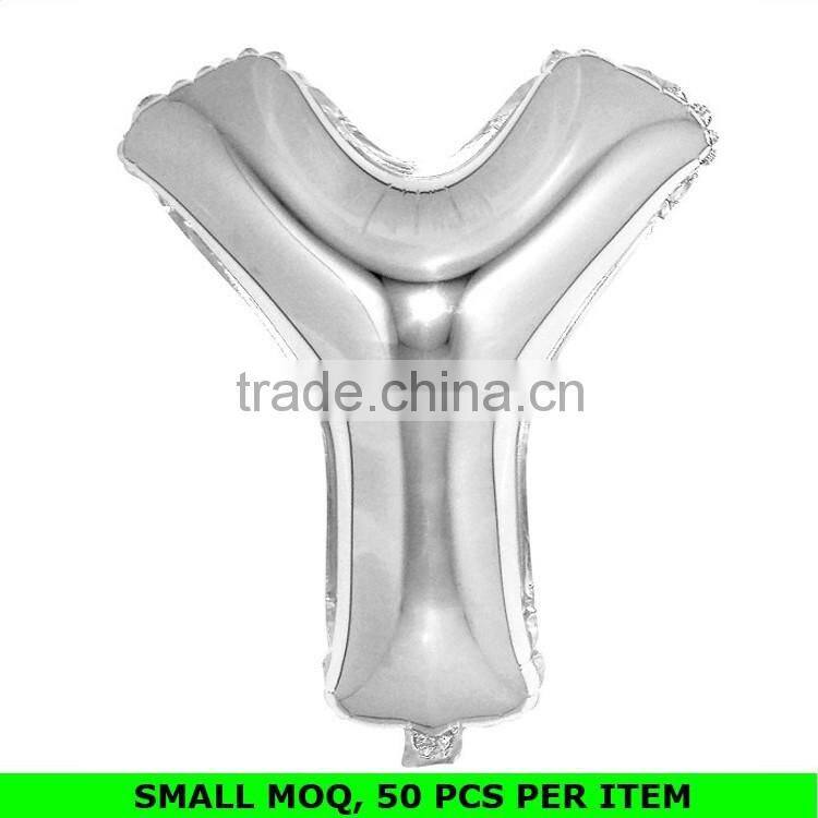 Wholesale Gold Alphabet Letter Decoration Party Balloon Helium