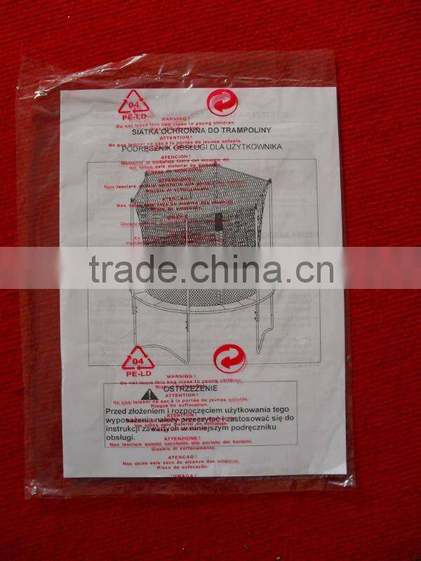 12FT Big Round Garden Trampoline with Enclosure, Ladder and Raincover Combo (HOT SALE)