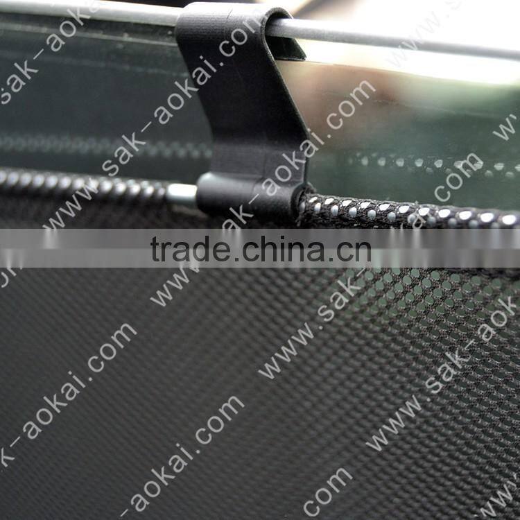 Roller up sunshade, retractable car window curtain