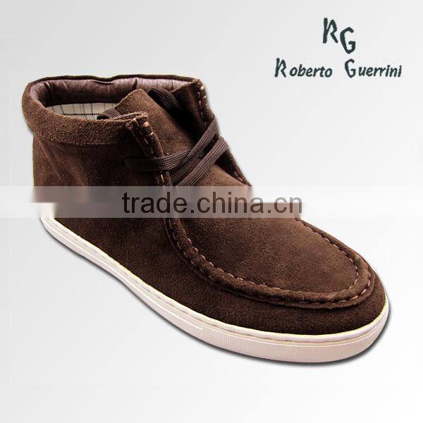 Fashion Lace Up Cow Suede Snow Boot