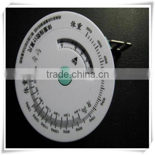 2016 new measuring health tool tailor sewing clothes measure tape/flexible ruler 150CM with calculator for promotion HW05010