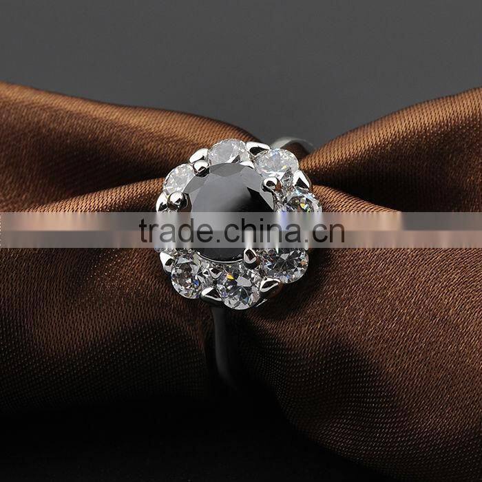 Fashion Jewelry Making Suppliers Wholesale Rings Chocolate Diamond