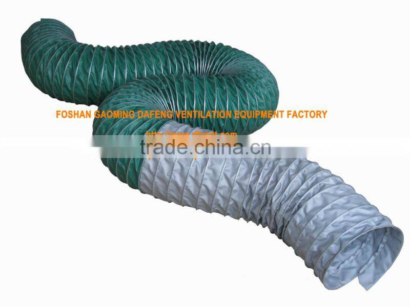 flexible clip strip heat resistant ducting