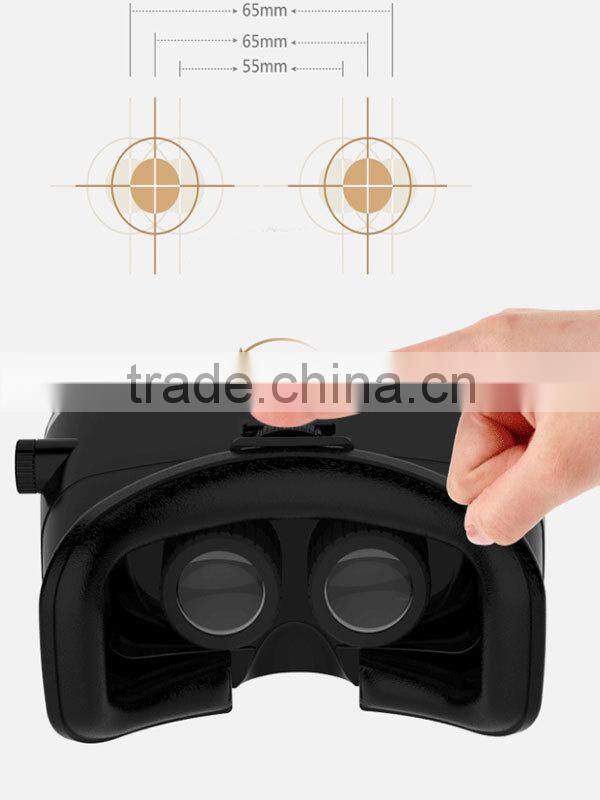 2016 Christmas gifts 3D VR Glasses with remote controller for 3D movies