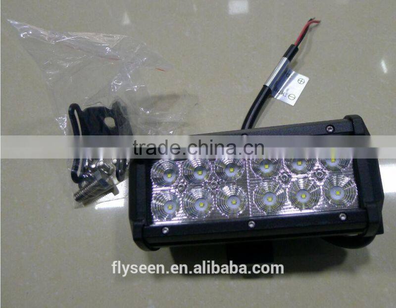 Factory wholesale 7inch Double row led light bar ,36W Car led light bar