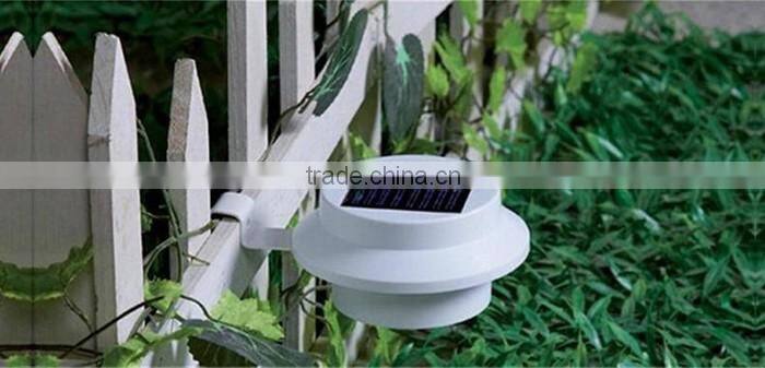 2016 Hot selling cheap new style Promotion Waterproof Outdoor LED Wall Solar Garden Lighting accept customized design