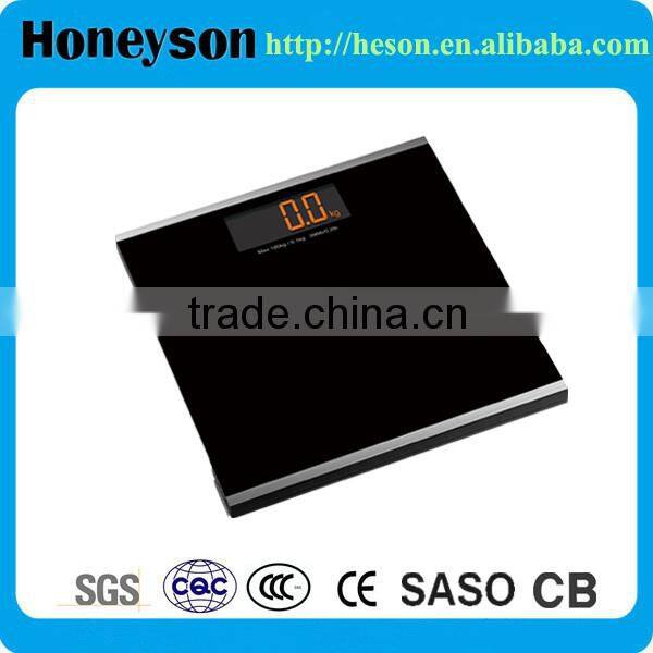 Hotel 180KG weight Scale 396lb tempered glass digital weight scales hotel digital bathroom scale