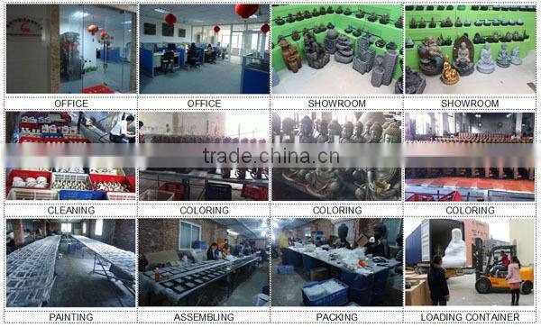 Polyresin handmade indoor floor fountain for sale