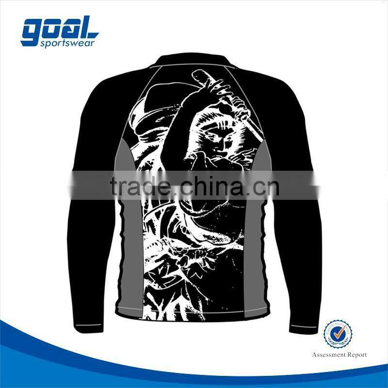 Cool dry school padded rash guard