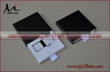 Wholesale Fabric Linen USB Drive Gift Boxes Wedding Package USB Box