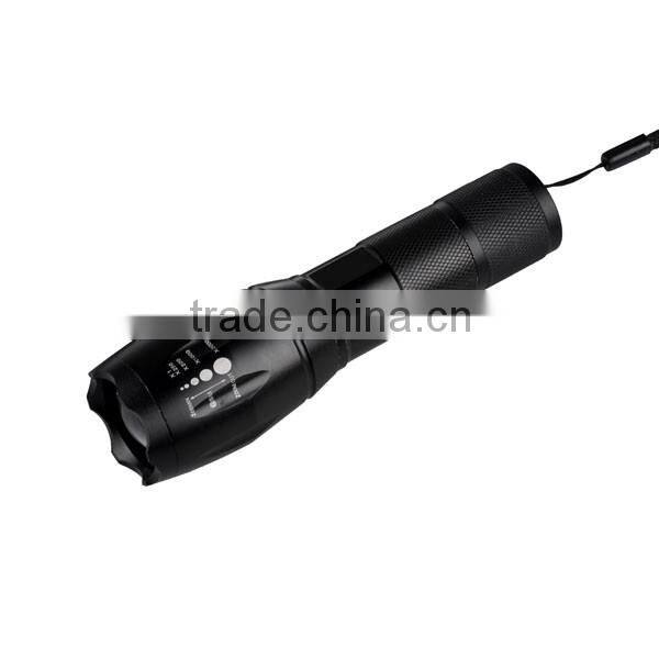 Glow In The Dark Button G700 Style LED Tactical Flashlight XM-L T6