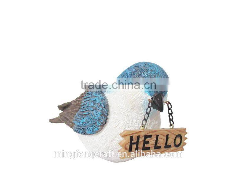custom resin folk bird crafts