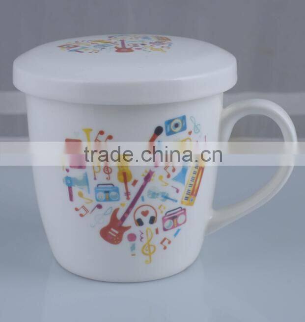 2016 Dedo Music Gifts Made in china Environmental protection material music note mugs
