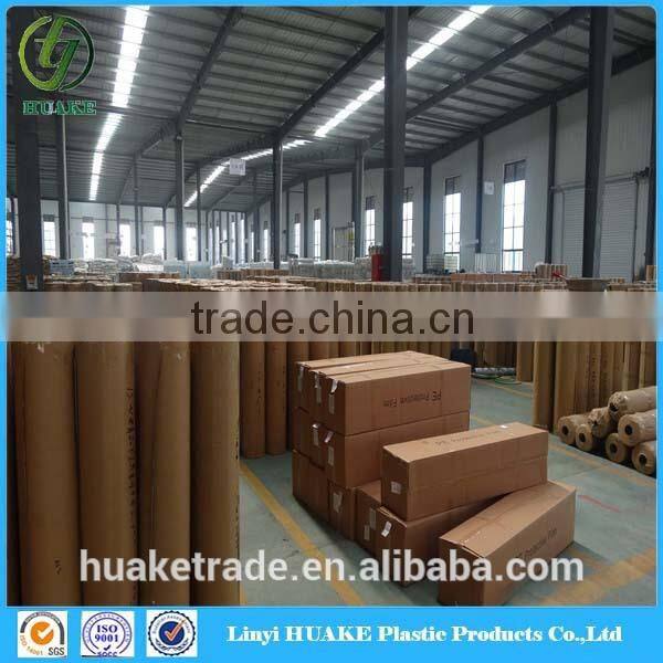 2016 Name Brand Adhesive Pe Electrostatic Protective Film For Tempered Glass