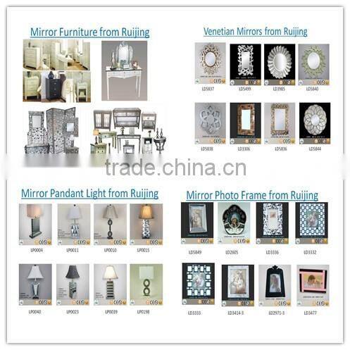 Antique Mirrored Jewelry Box