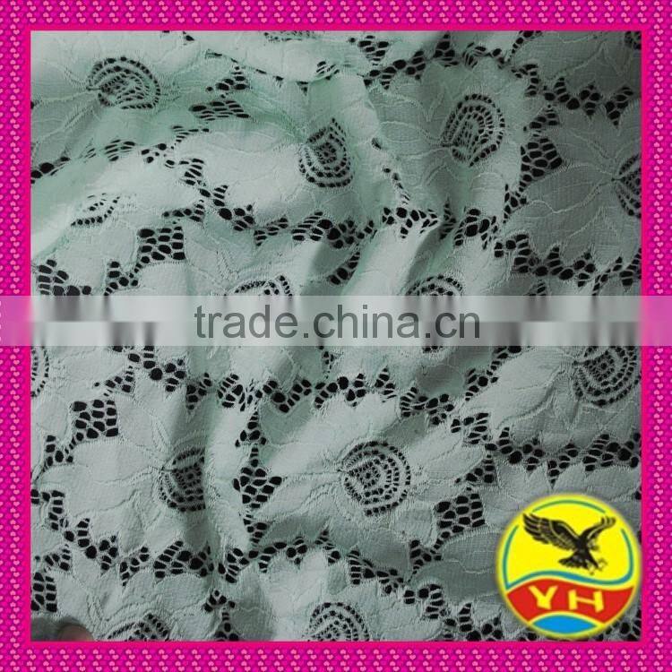 nylon chenille lace fabric for women