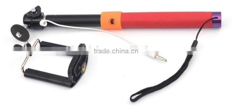 Cable take pole stick pole for Hero action camera
