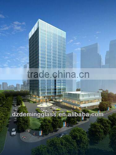 4mm 5mm 6mm Tinted Reflective Float Glass with CE and ISO9001