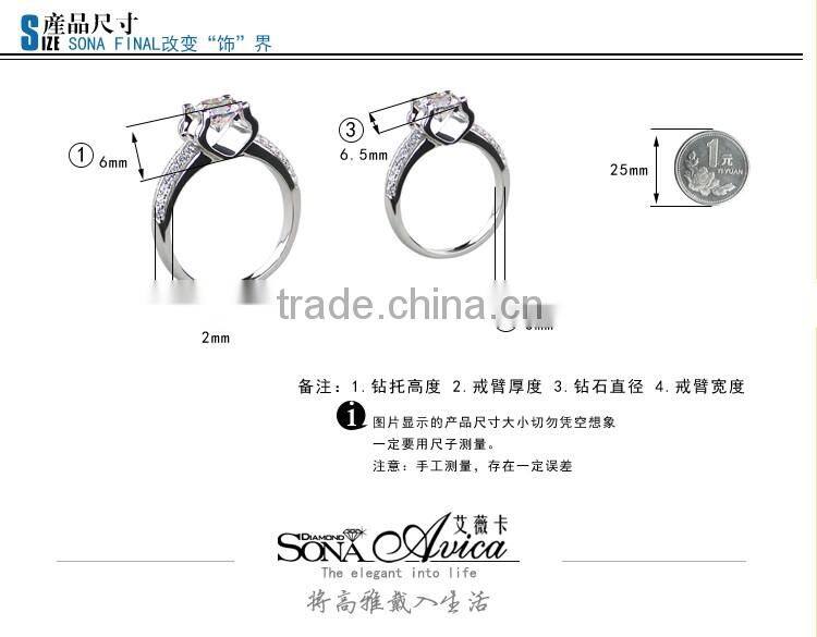 fashion wholesale rings for women 925 silver ring in silver jewelry engagement