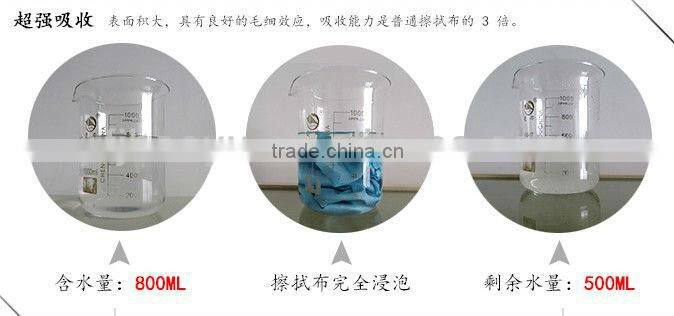 Microfiber filament cleaning cloth for kitchen