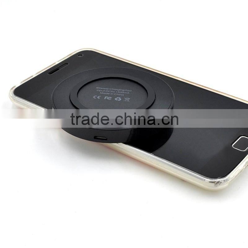 High Quality Cell Phone Mini Qi Mobile Wireless Charger,Portable Charger Wireless Charger For Samsung Qi Standard Mobile