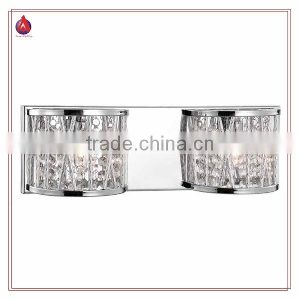 wholesale wall sconce lighting with metal and crystal decoration