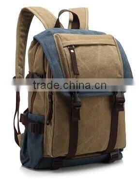 China factory price backpack high quality canvas backpack waterproof backpack