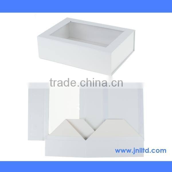 Collapsible Window Display Paper Packing Gift Box