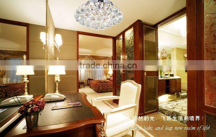 China Wholesale Silver Modern K9 Crystal Ball Chandelier Celing Lamp