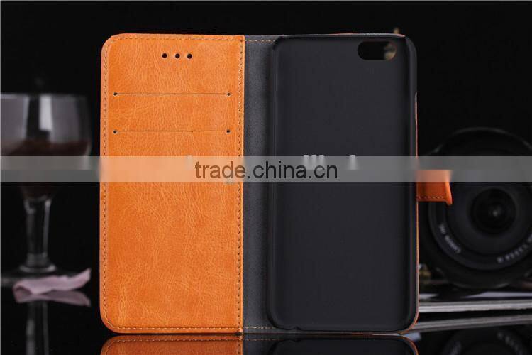 for iphone case,factory supply for iphone 6 flip leather case