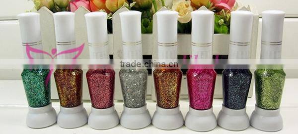 Colorful two way use nail polish pen