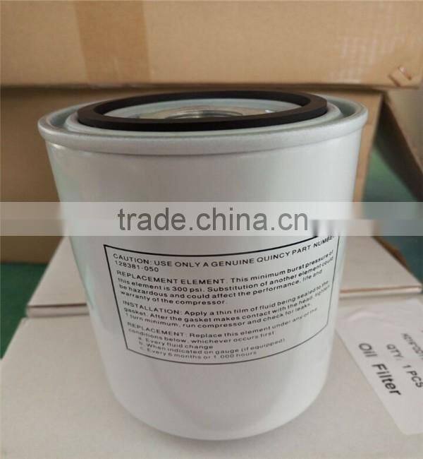 128598 spare parts for quincy compressor filter for Quincy 50HP