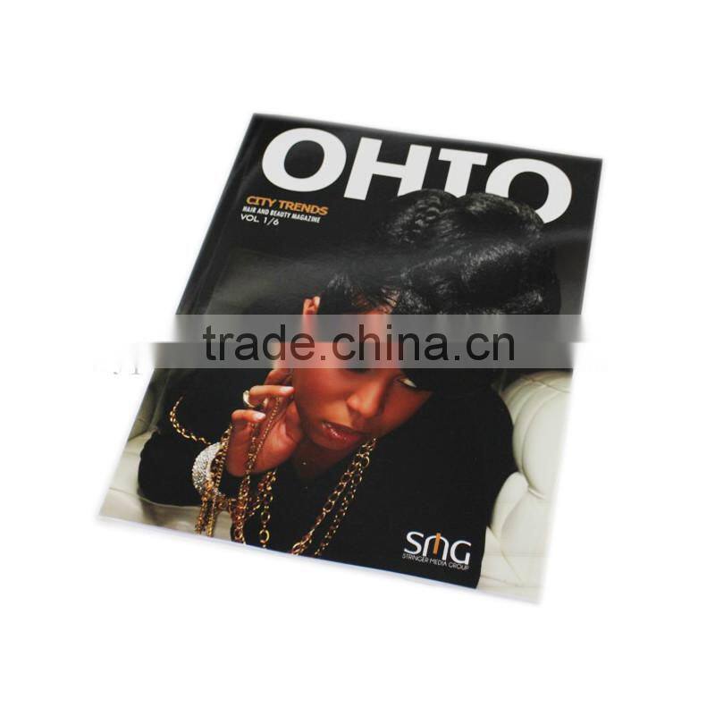 Fashion photo album magazine picture book printing OEM printing factory
