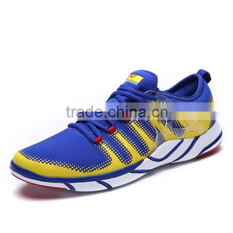 2016 Hot selling adult breathable sport shoes fashion casual shoes running shoes