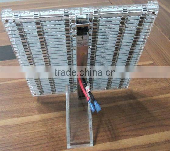 Hot P10 outdoor digital signs electronic board glass window led display