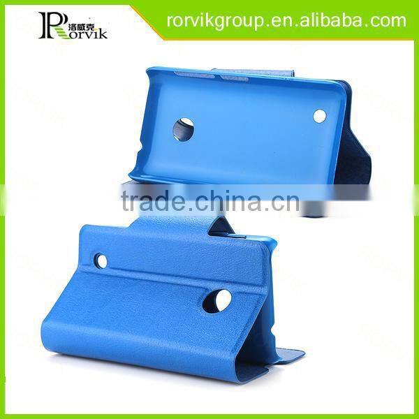 latest wholesale window smart cell phone case leather with high quality for Nokia Lumia 530