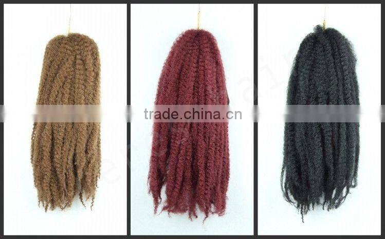 cheap wholesale afro braids 20" crochet braids hair in stock