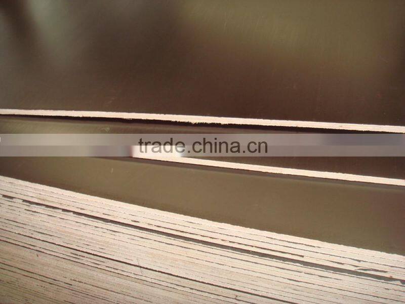 WBP glue, 12mm waterproof tego brown film faced plywood for Korea market