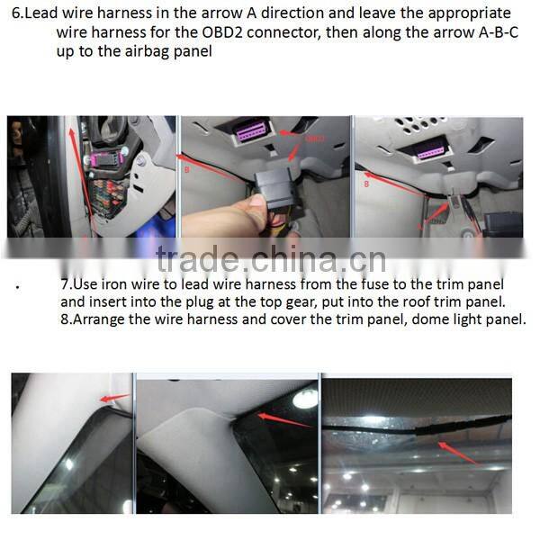 best OBD2 Car dvr 1080P Novatek Chipset Night Vision Car DVR Camera fit for ferrari car