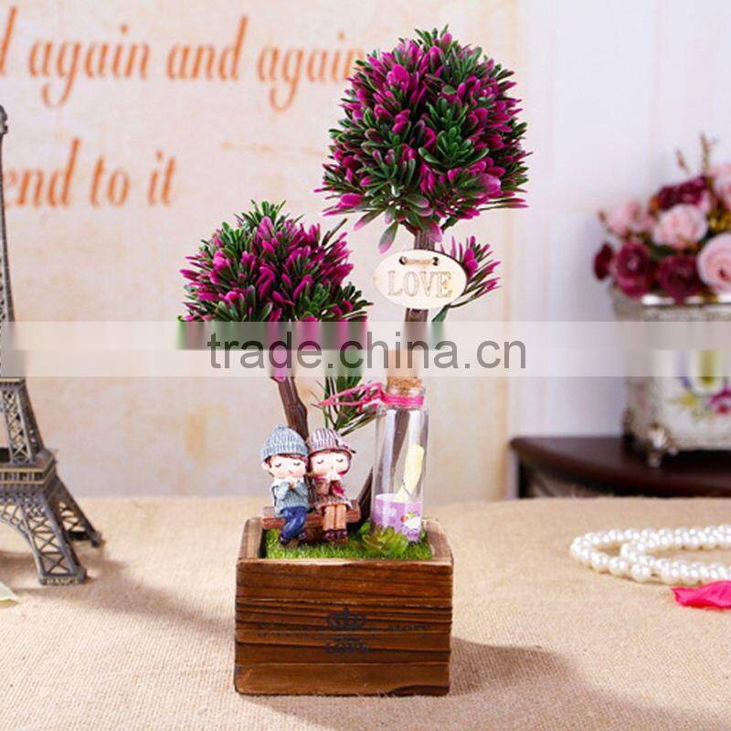 Factory Price latest gift items mini zen garden toy gift , salt and pepper shaker wedding gift set
